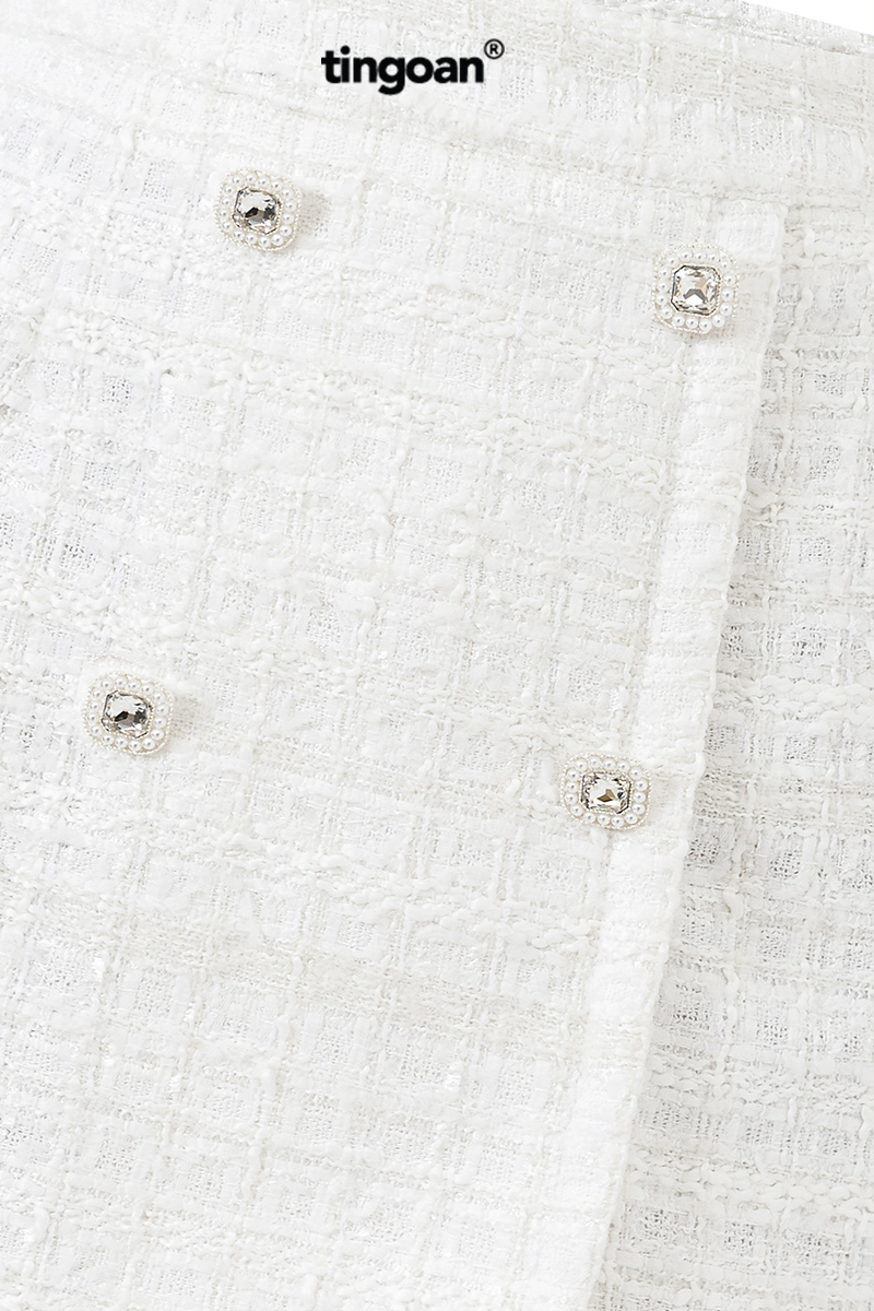 PRETTY SNOW SKIRT/WH