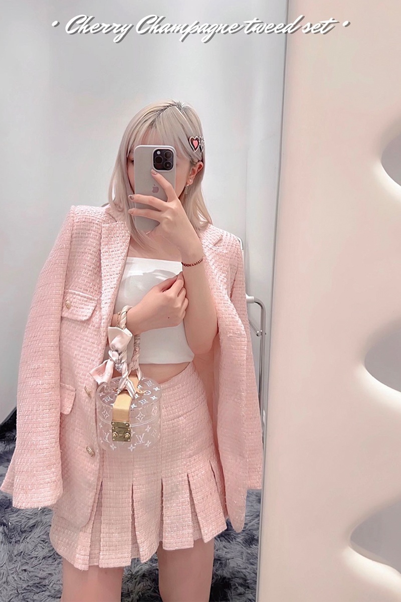 CHERRY CHAMPAGNE  BLAZER/PK
