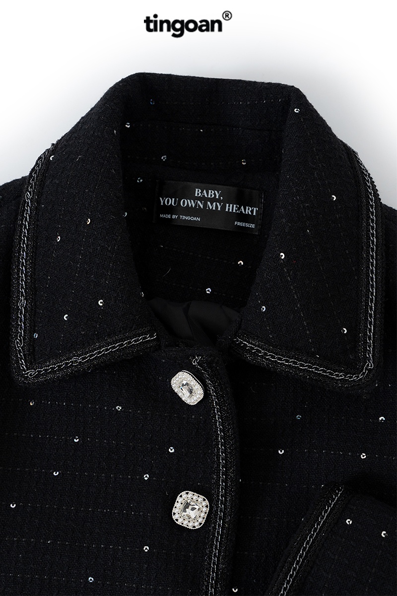 CRYSTAL LADY JACKET/BL/FS