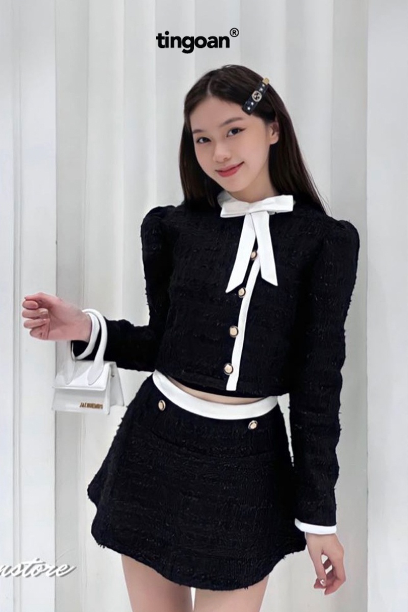 ROSE TEA TOP/BL