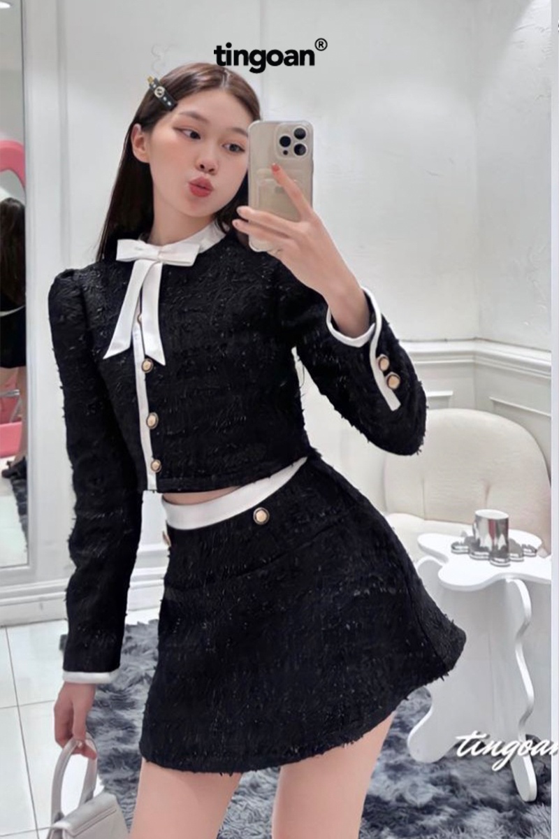 ROSE TEA TOP/BL