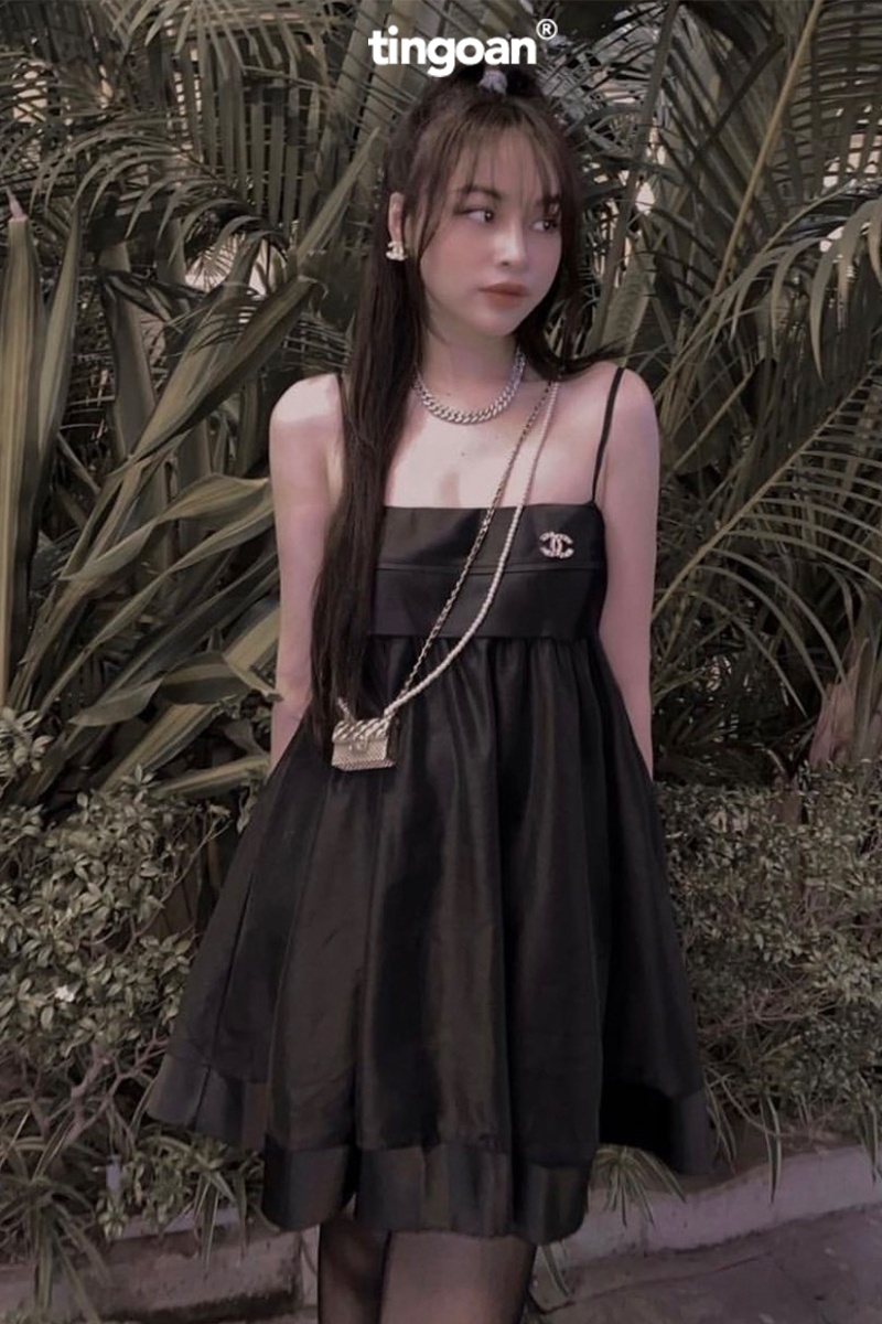 MYSTERY OF LOVE DRESS/BL