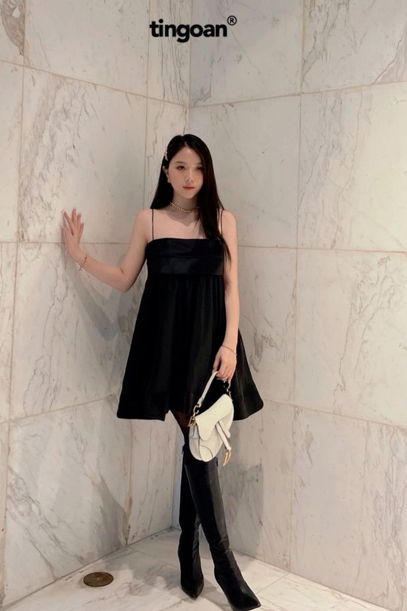 MYSTERY OF LOVE DRESS/BL