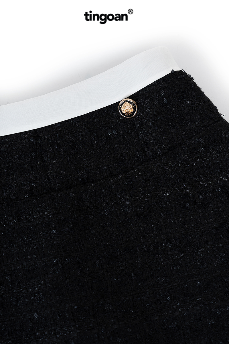 ROSE TEA SKIRT/BL
