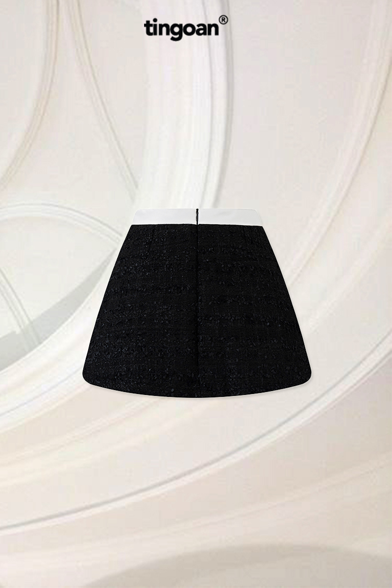 ROSE TEA SKIRT/BL