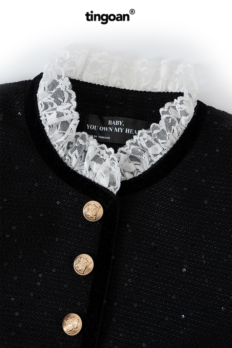 MIDNIGHT RAIN TWEED JACKET/BL/FS