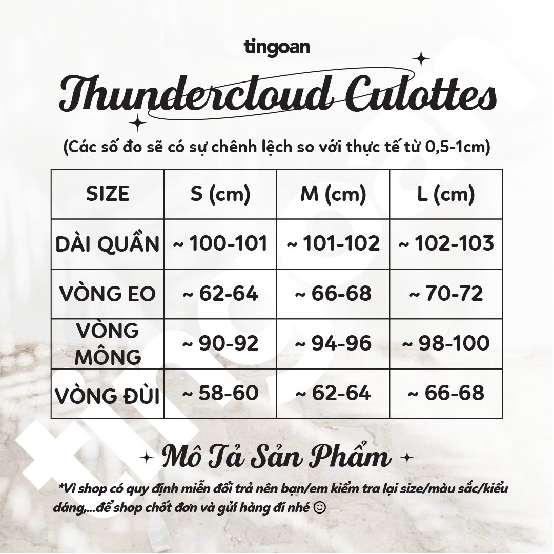 THUNDERCLOUD PANTS /BL
