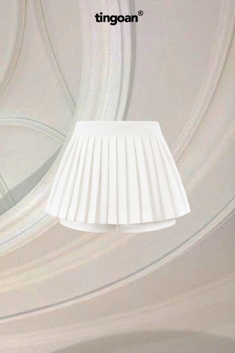 FORGET MY EX SKIRT/WH