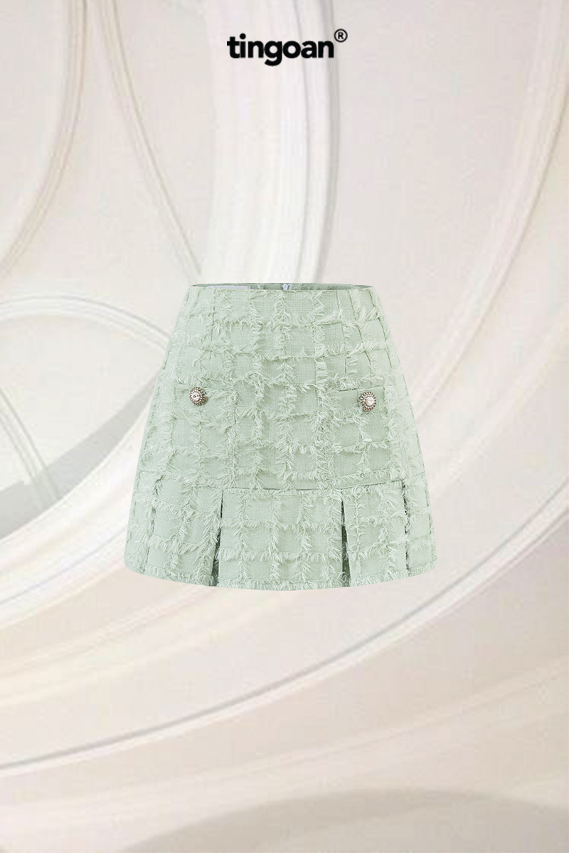 SPARKLE BABY SKIRT/MINT