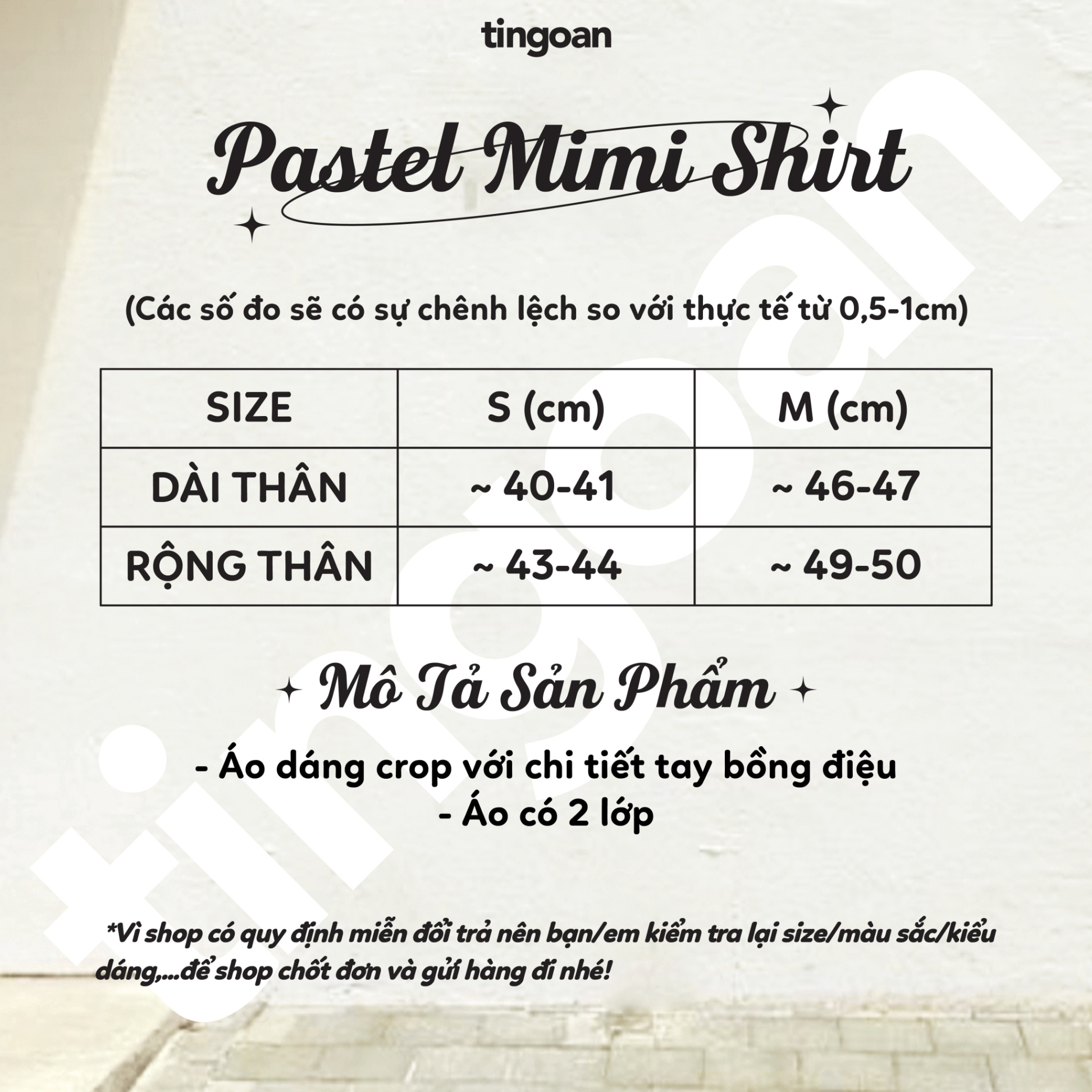 PASTEL MIMI SHIRT/WH