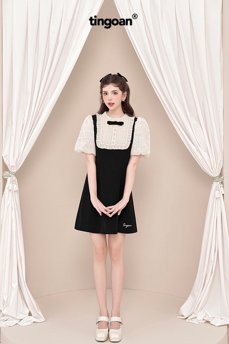 MOON LOVERS DRESS/BL