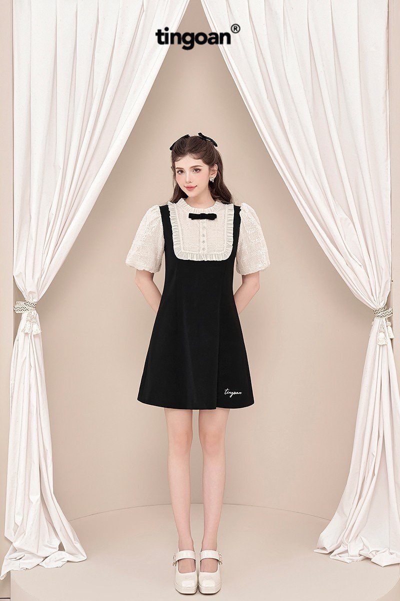 MOON LOVERS DRESS/BL
