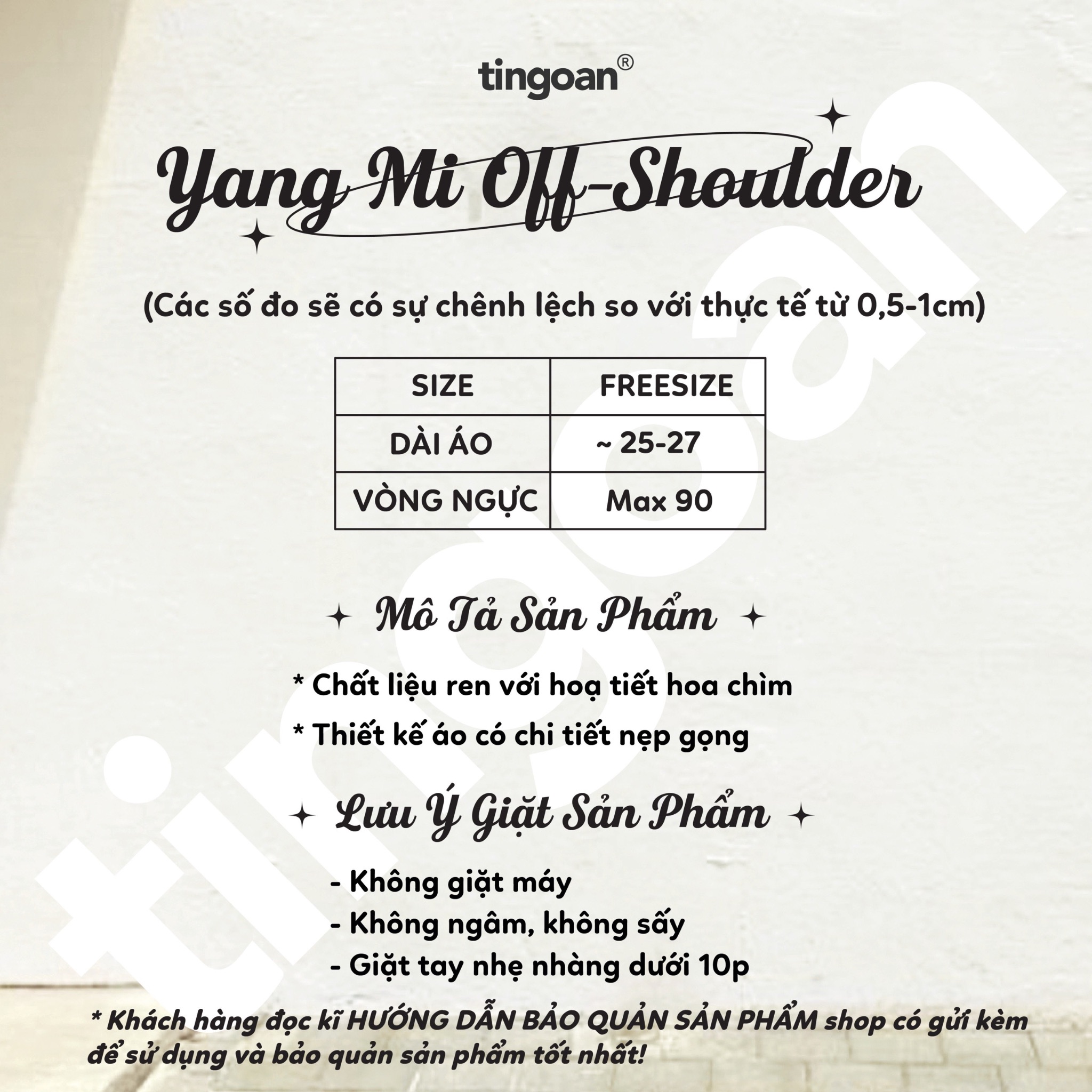 YANG MI TOP/WH/FS