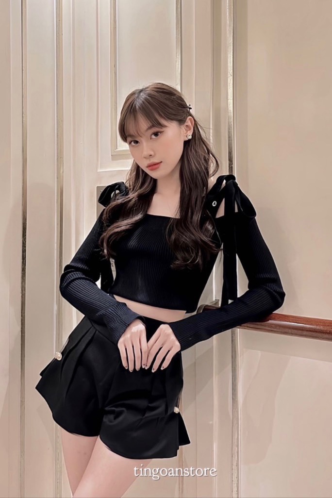BABY DOLL TOP/BL/FS