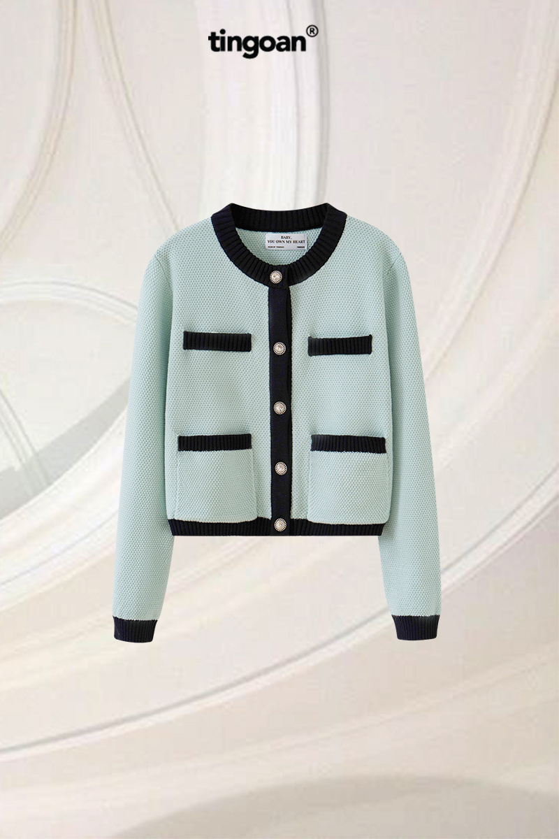 JENNIFER CARDIGAN/MINT/FS
