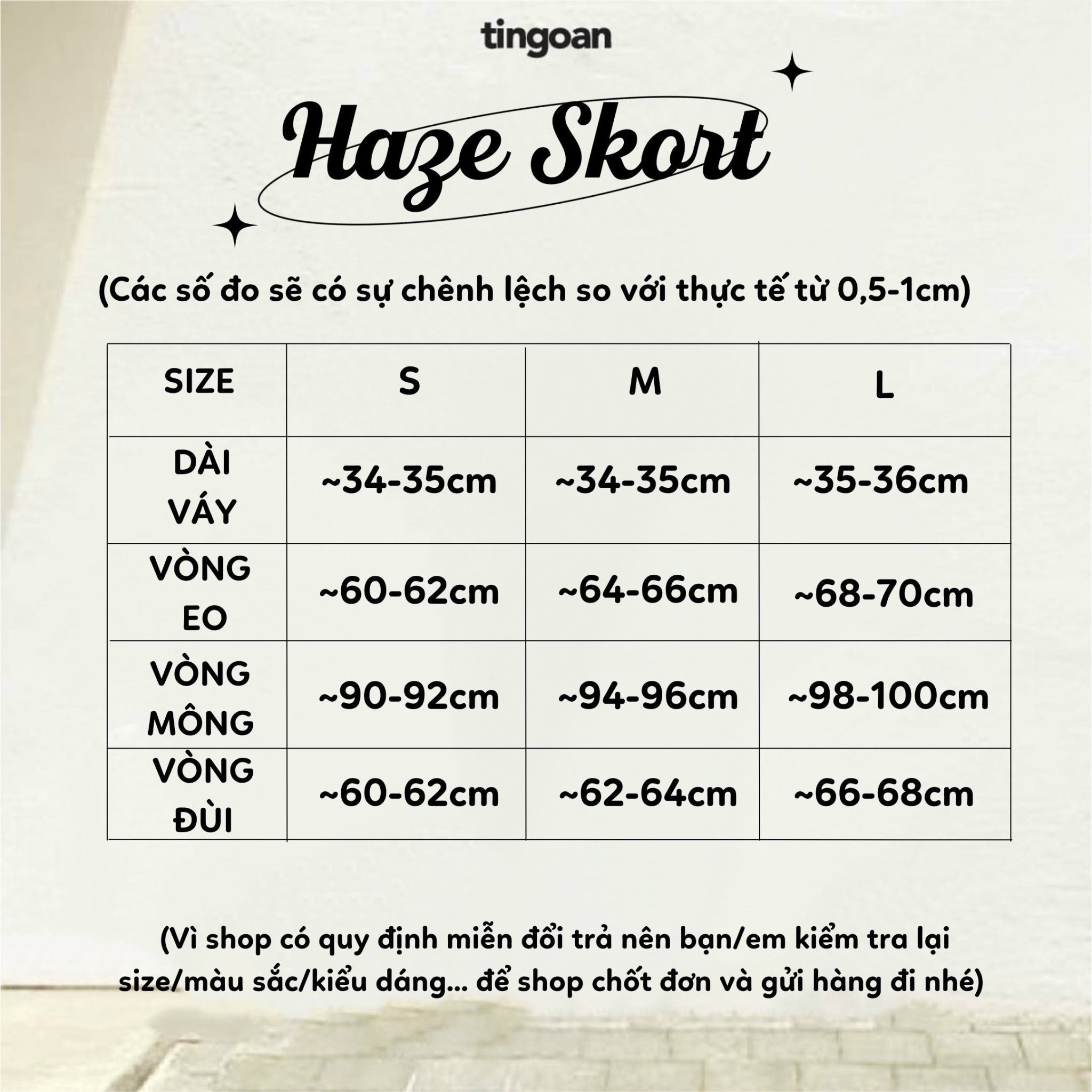 HAZE SKORT/BL