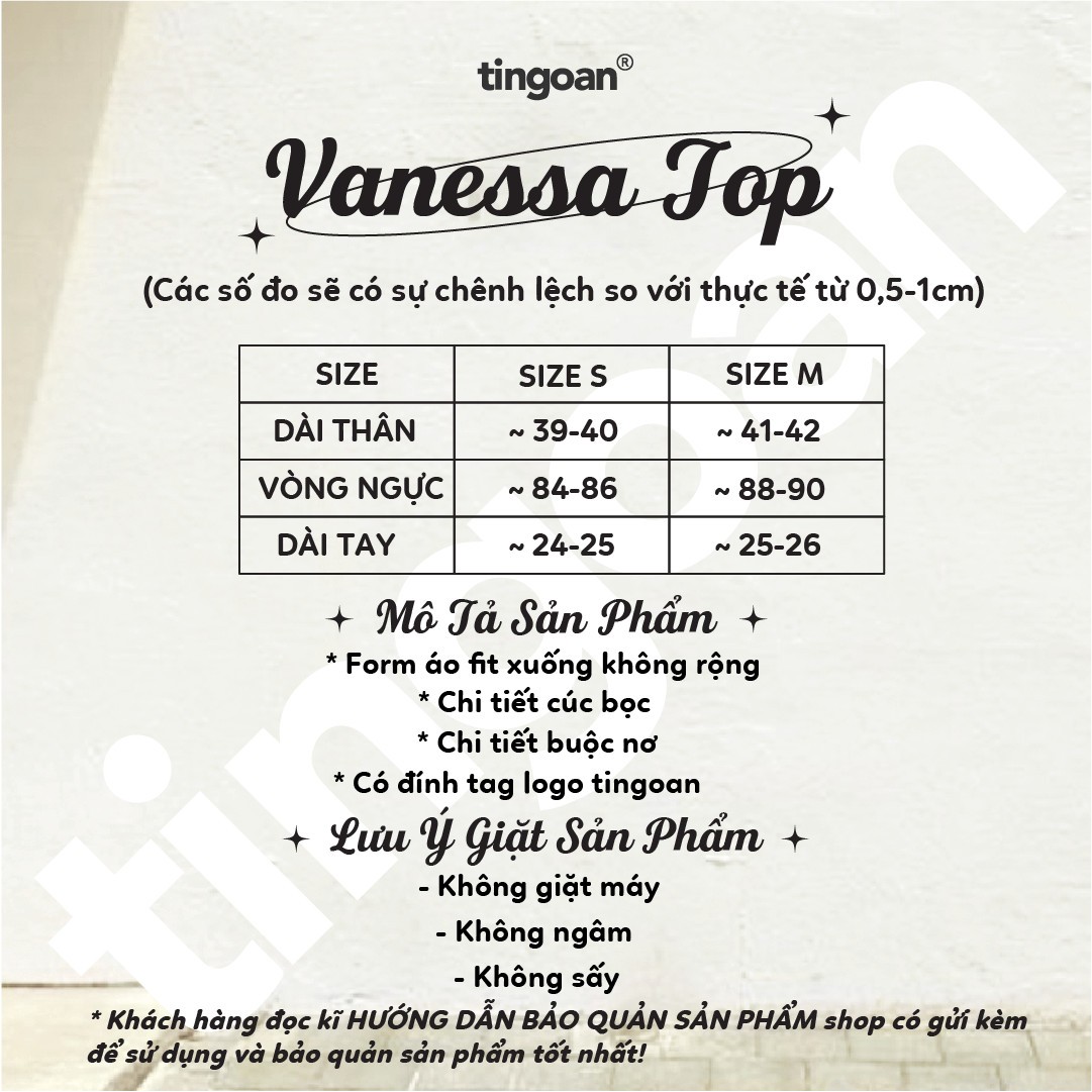 VANESSA TOP/BL