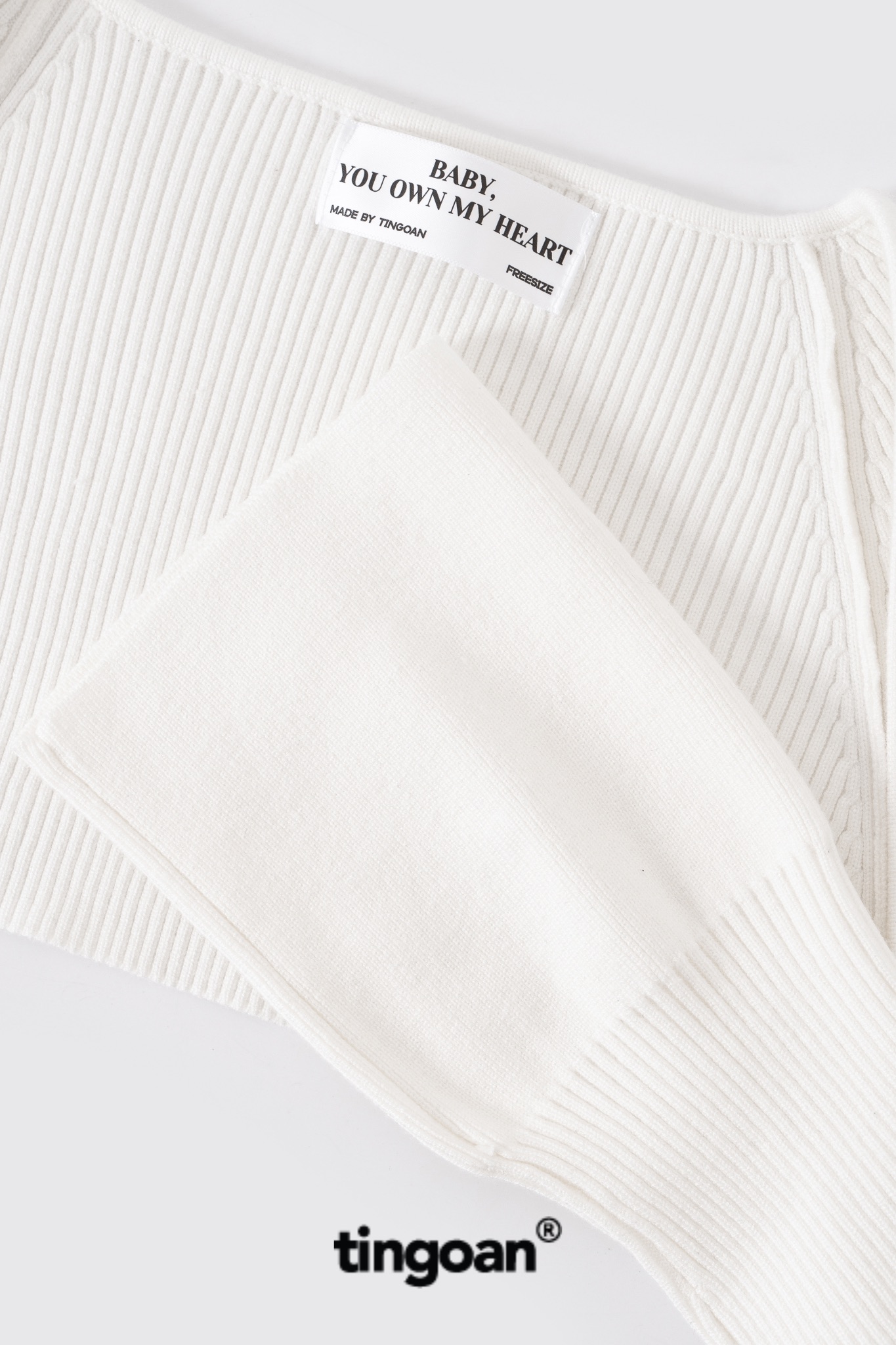 YAO CARDIGAN/WH