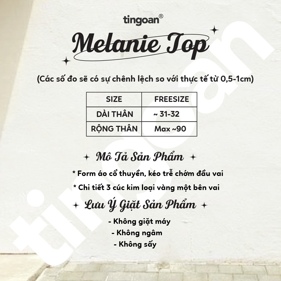 MELANIE OFF/KẺ/FS