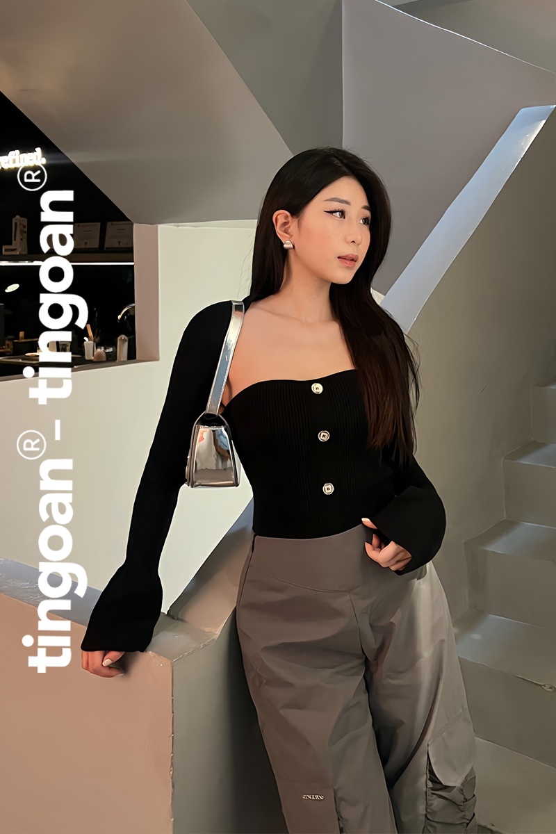YAO CARDIGAN/BL