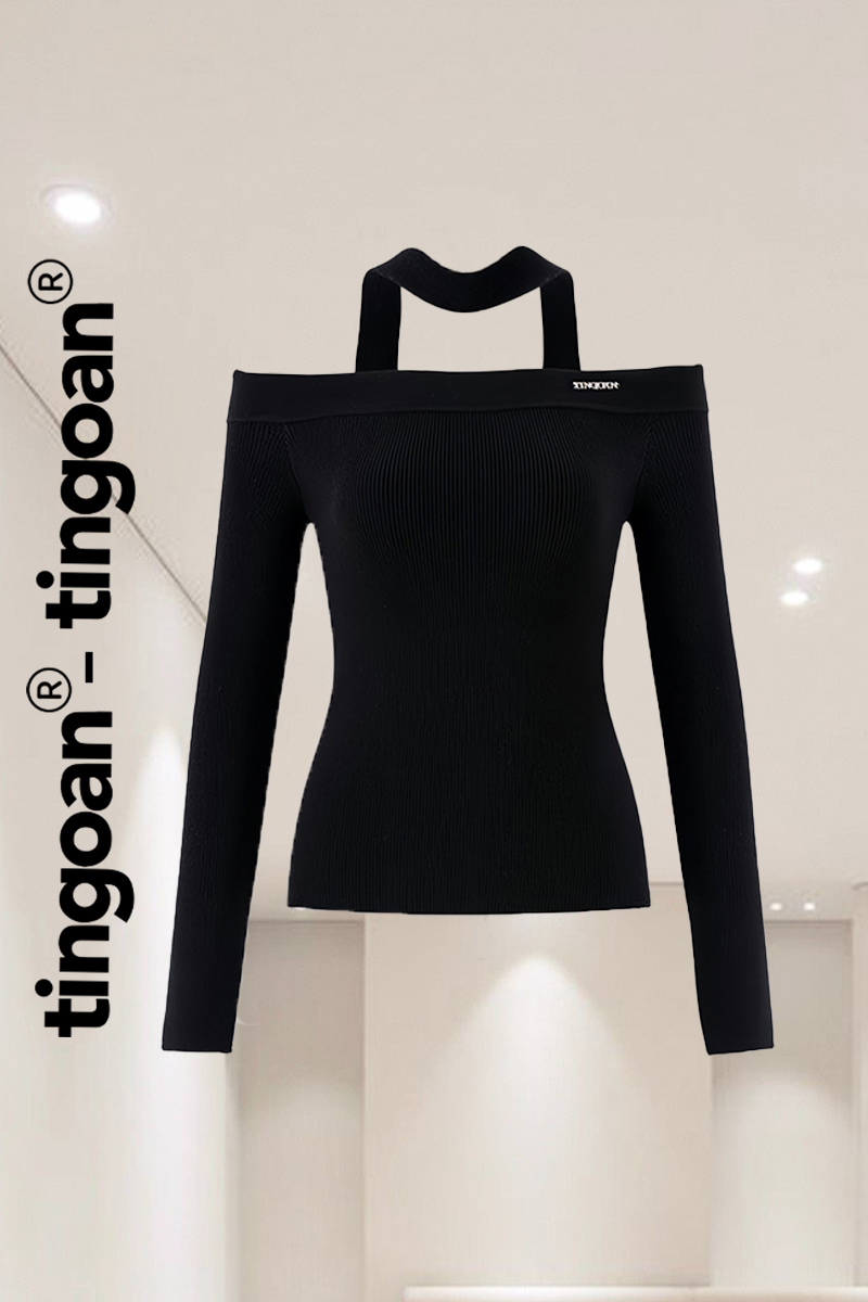 CHOKER TOP/BL-BL