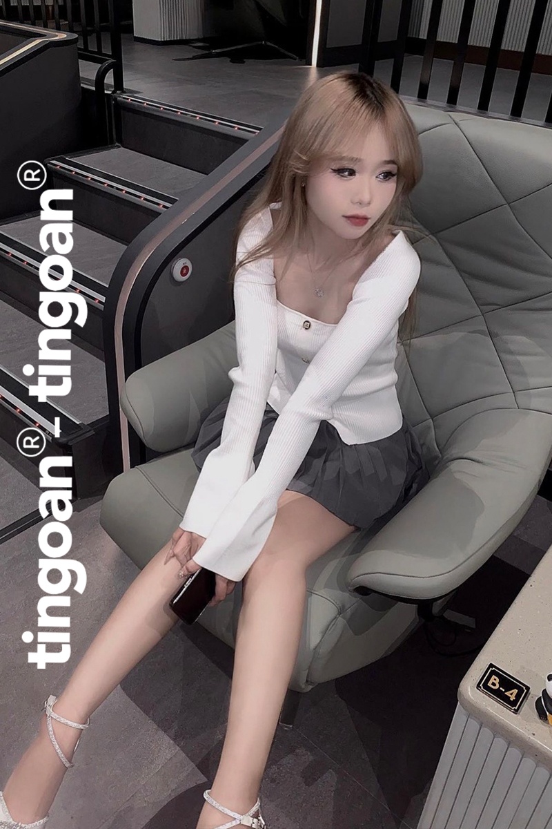 YAO CARDIGAN/WH