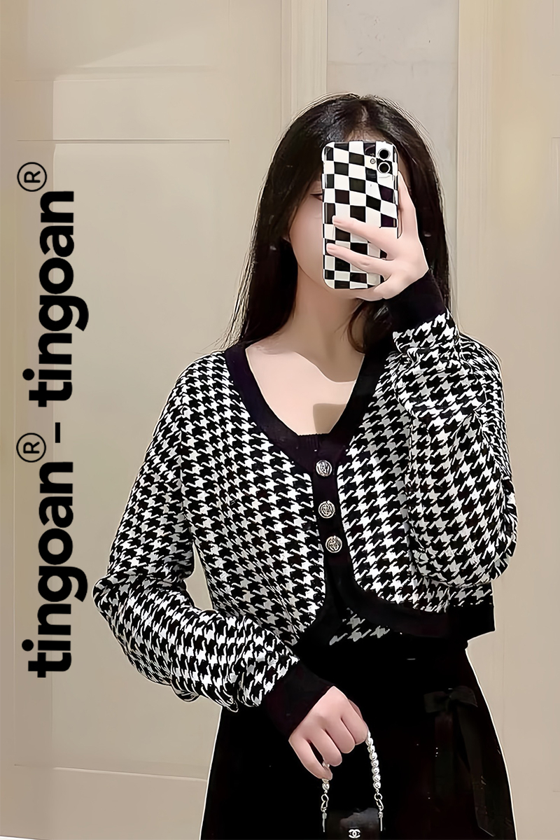 HAPPY MOOD CARDIGAN/BL/FS