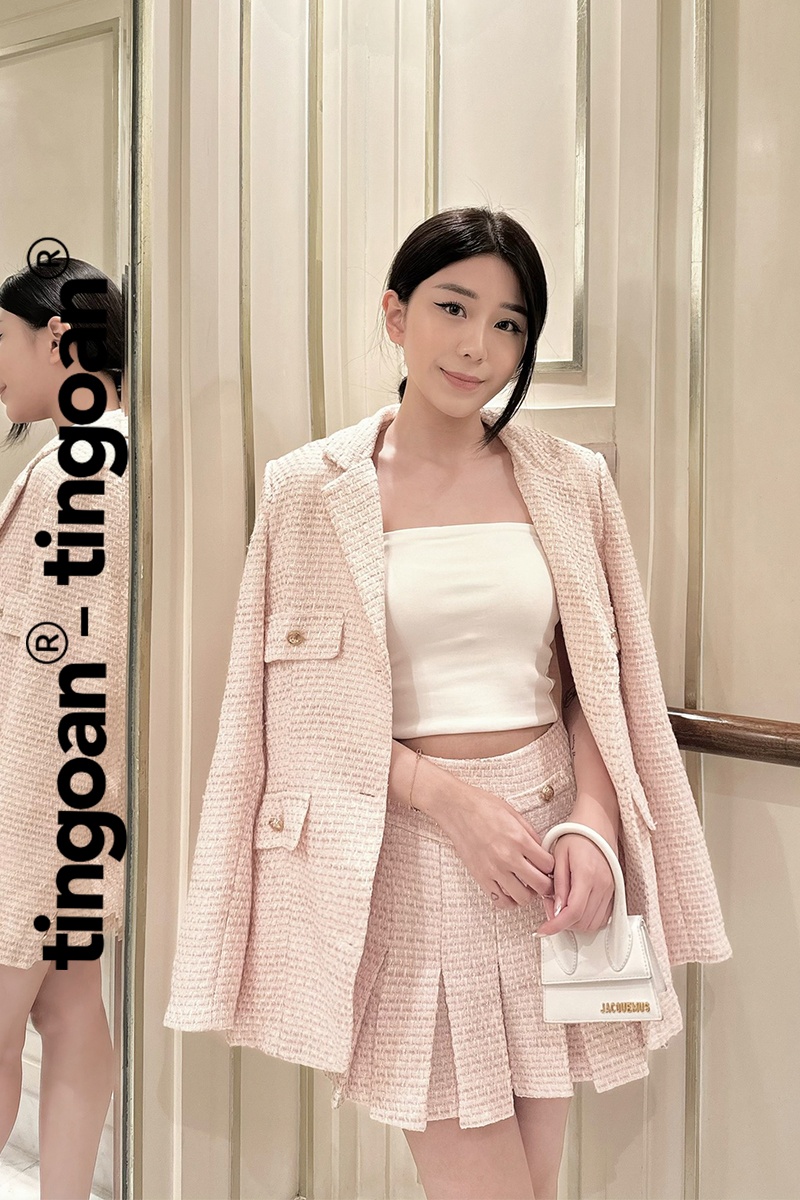 CHERRY CHAMPAGNE  BLAZER/PK