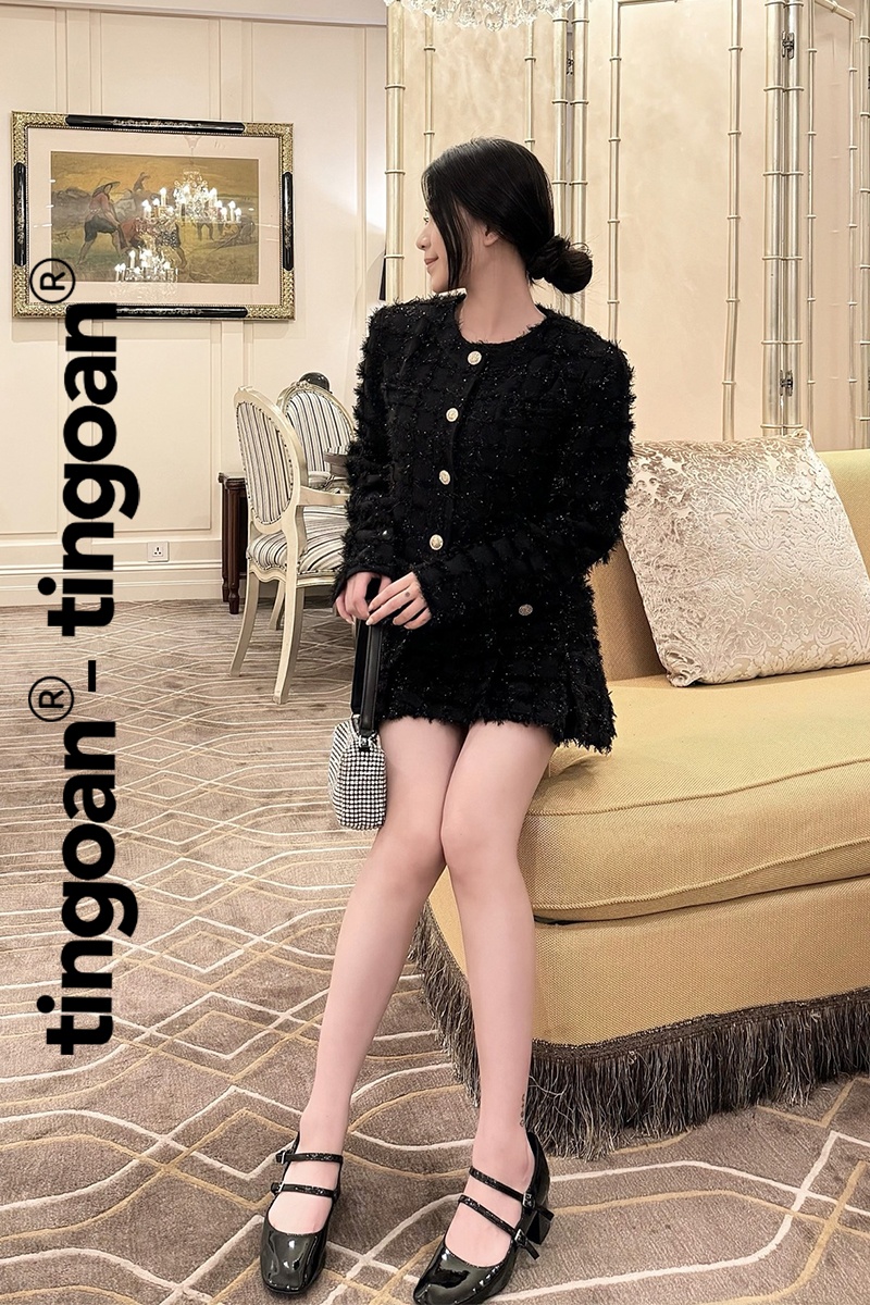 SPARKLE BABY SKIRT/BL