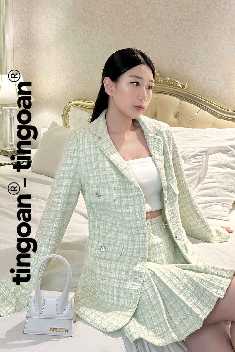 CHERRY CHAMPAGNE  BLAZER/MINT