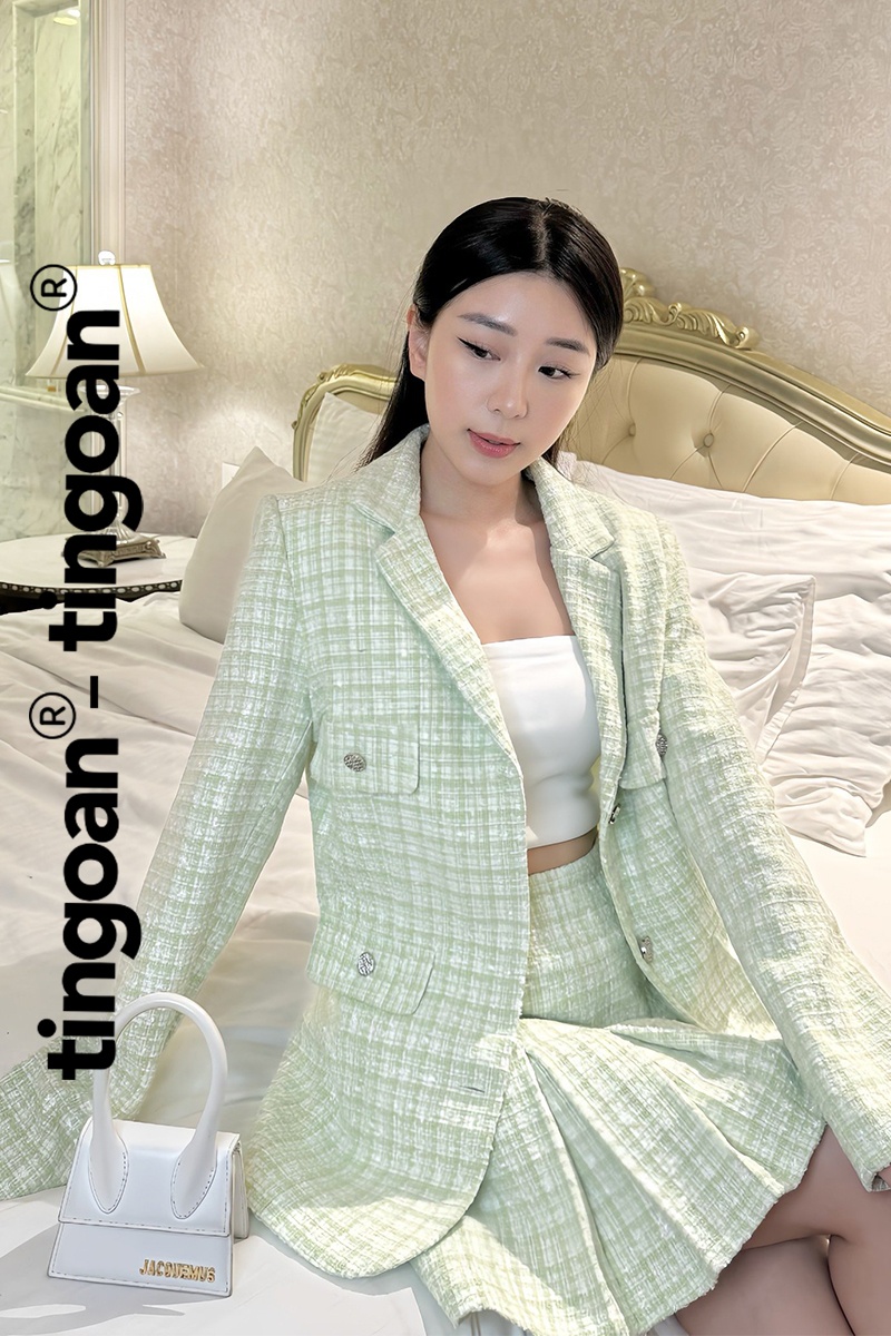CHERRY CHAMPAGNE  BLAZER/MINT