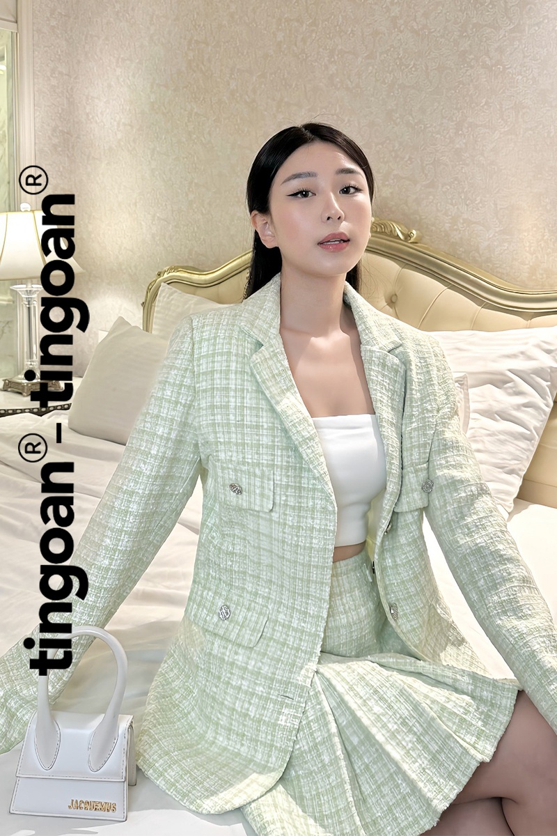 CHERRY CHAMPAGNE  BLAZER/MINT