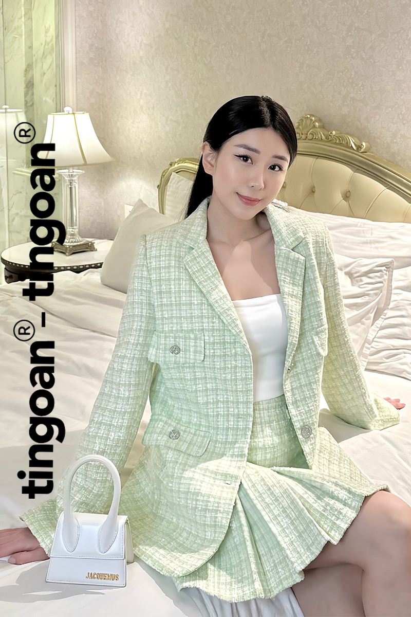 CHERRY CHAMPAGNE  BLAZER/MINT