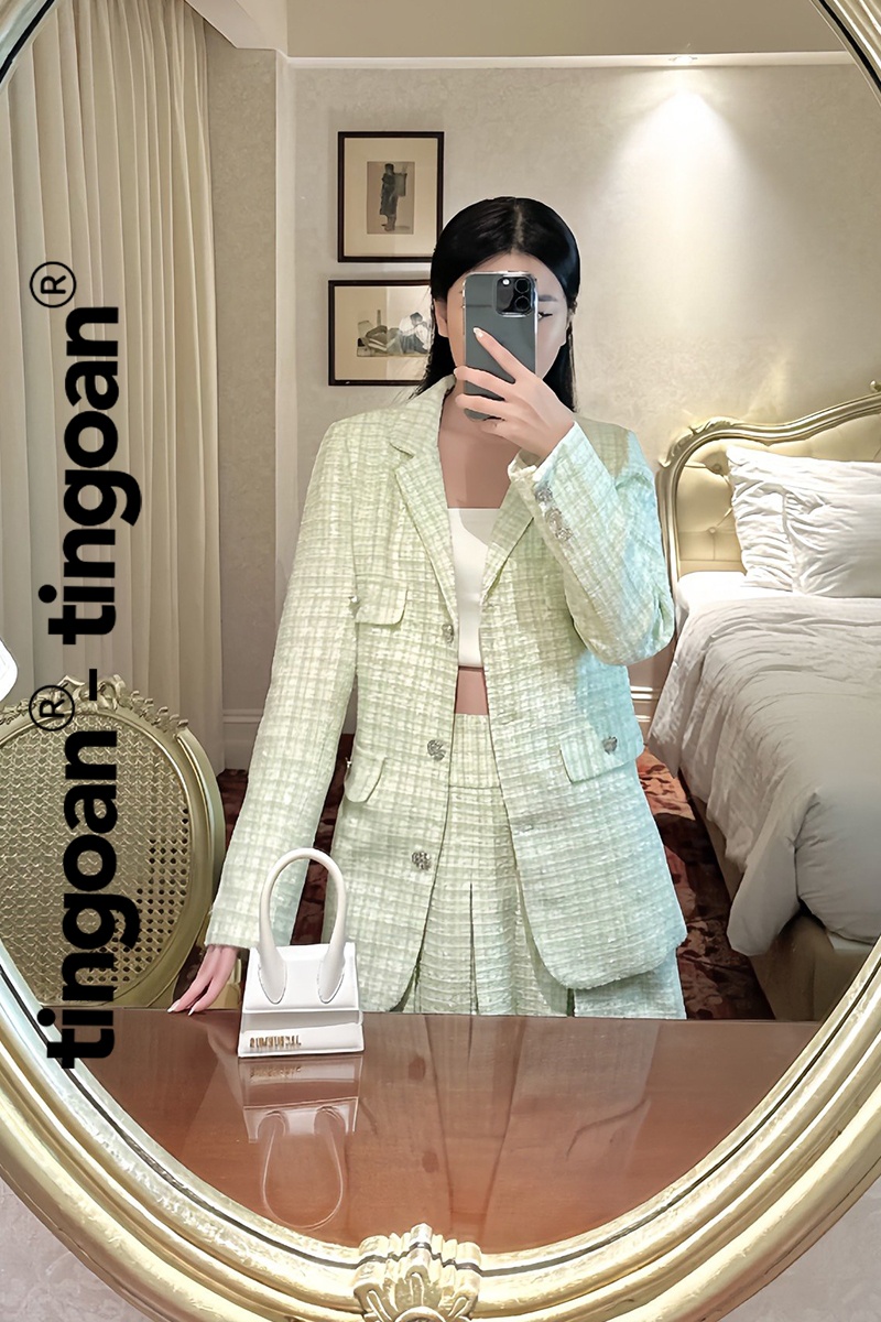 CHERRY CHAMPAGNE  BLAZER/MINT