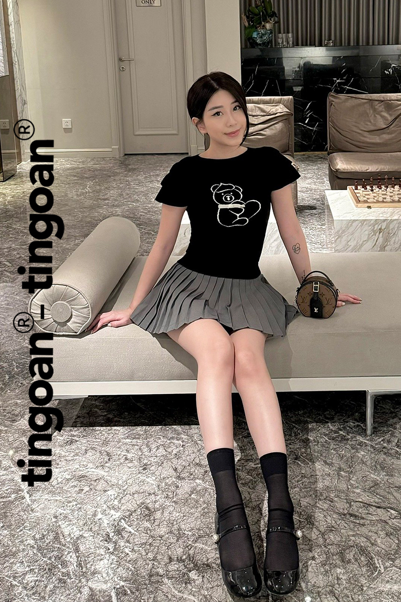 FORGET MY EX SKIRT/GR