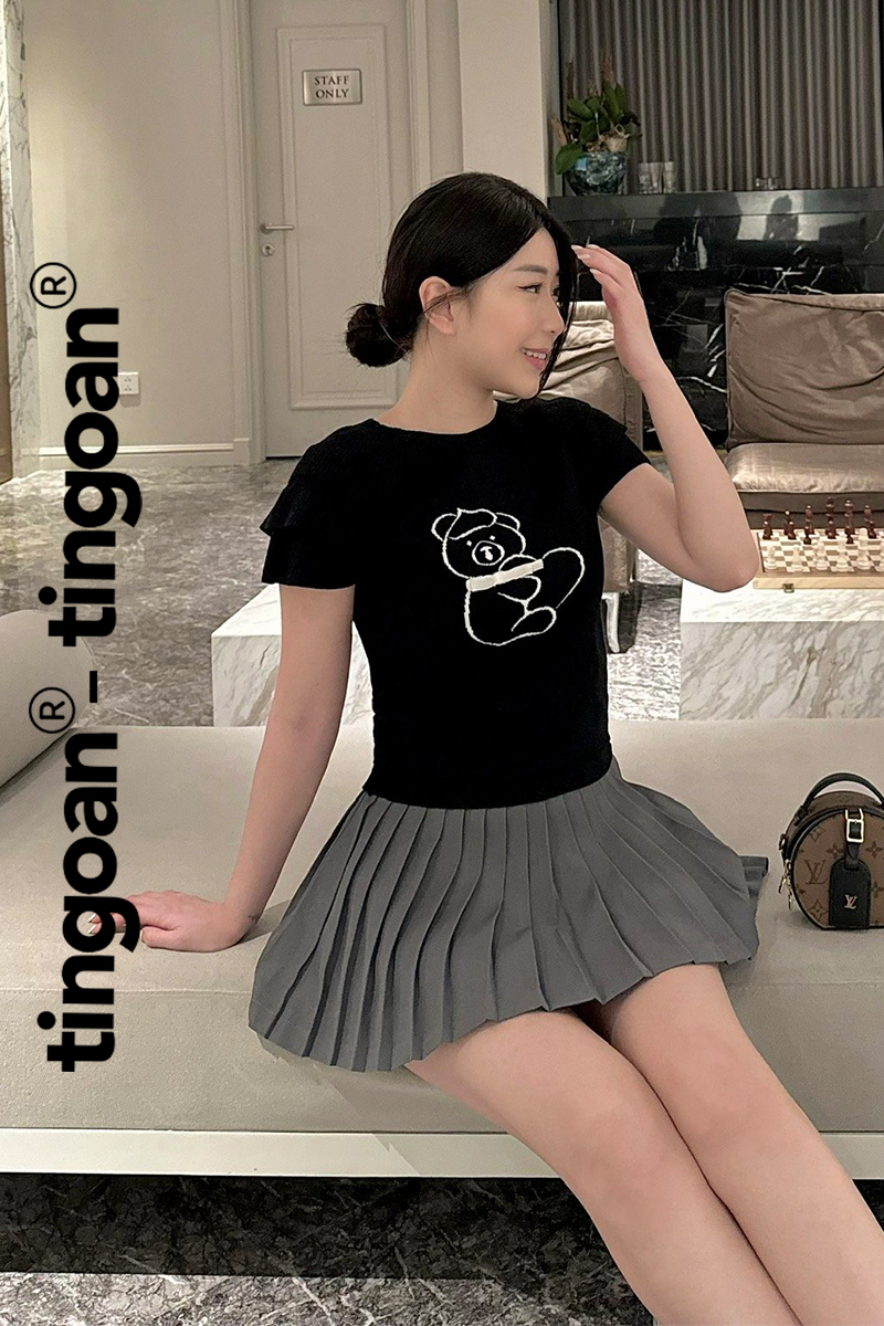 FORGET MY EX SKIRT/GR