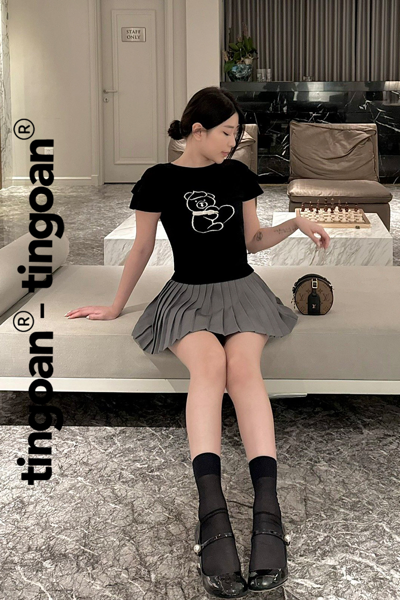 FORGET MY EX SKIRT/GR