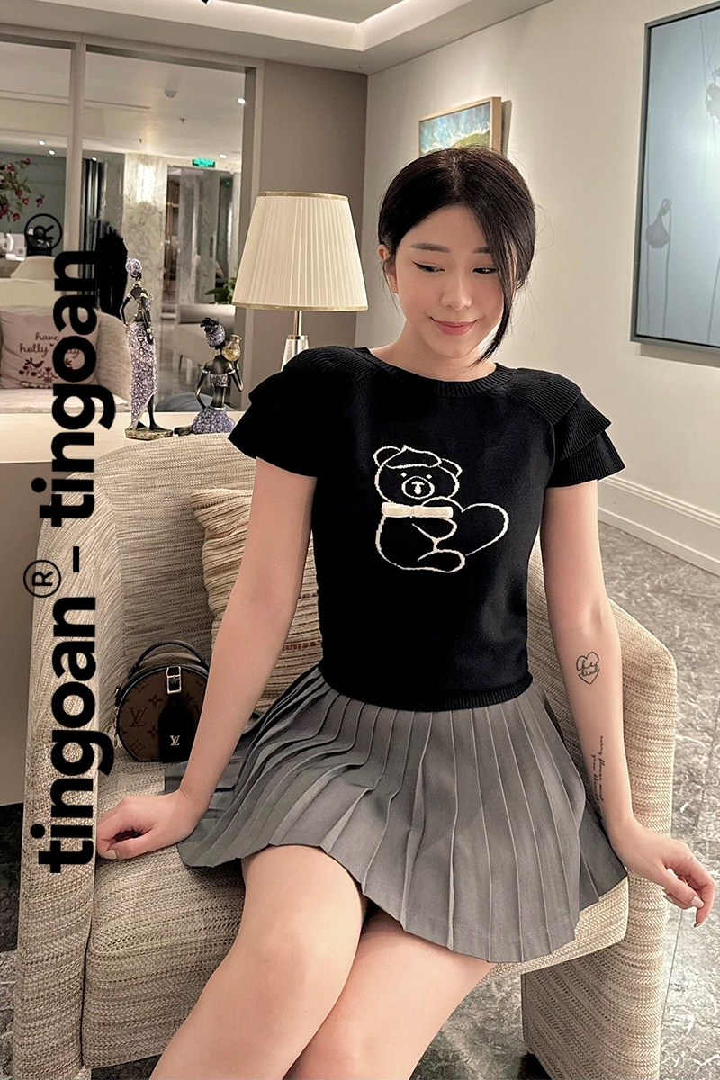 FORGET MY EX SKIRT/GR