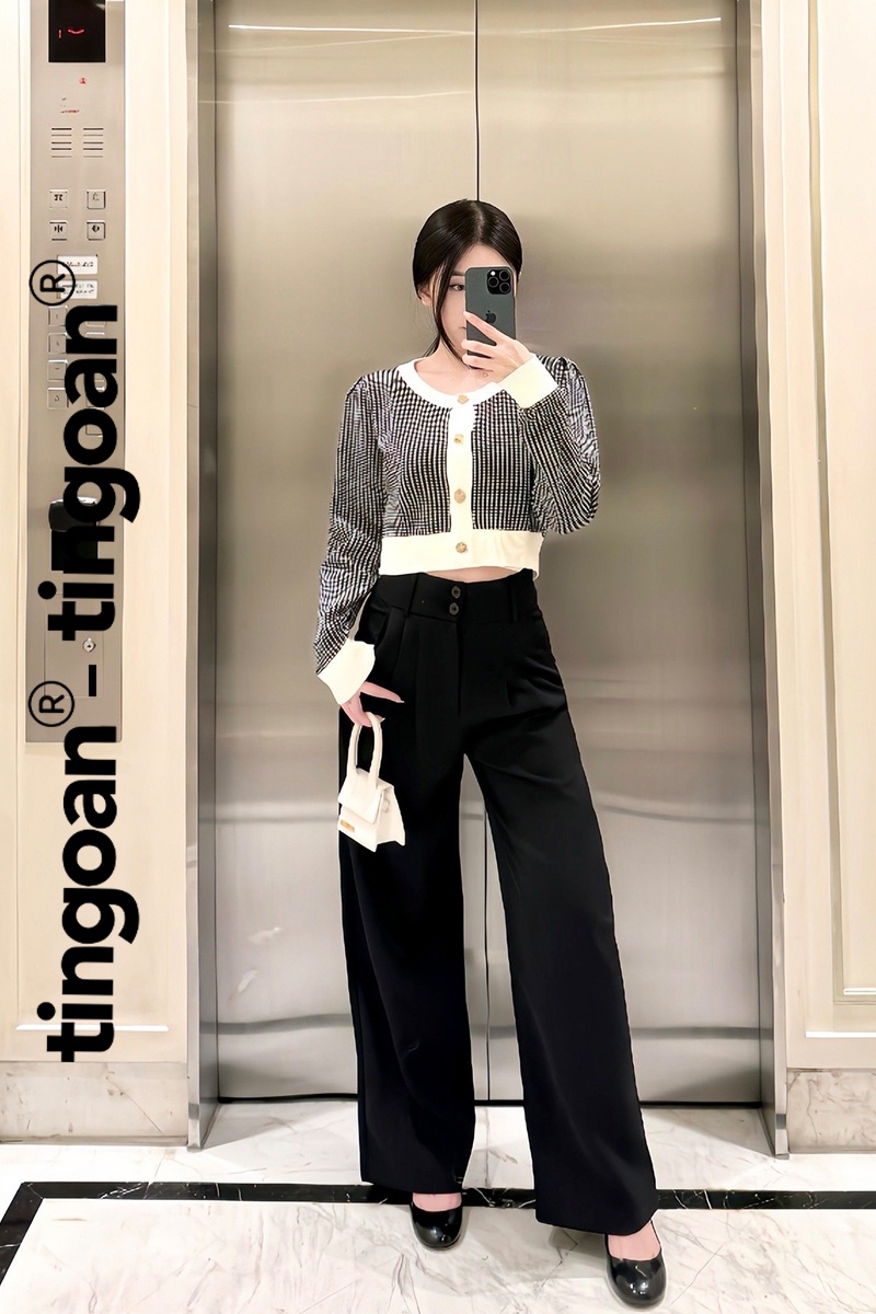 LOULOU CARDIGAN/BL