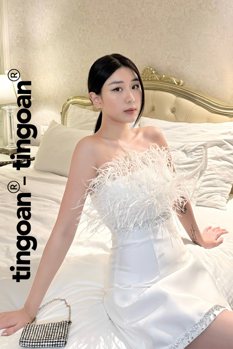 LOVE DEFENSE DRESS/WH