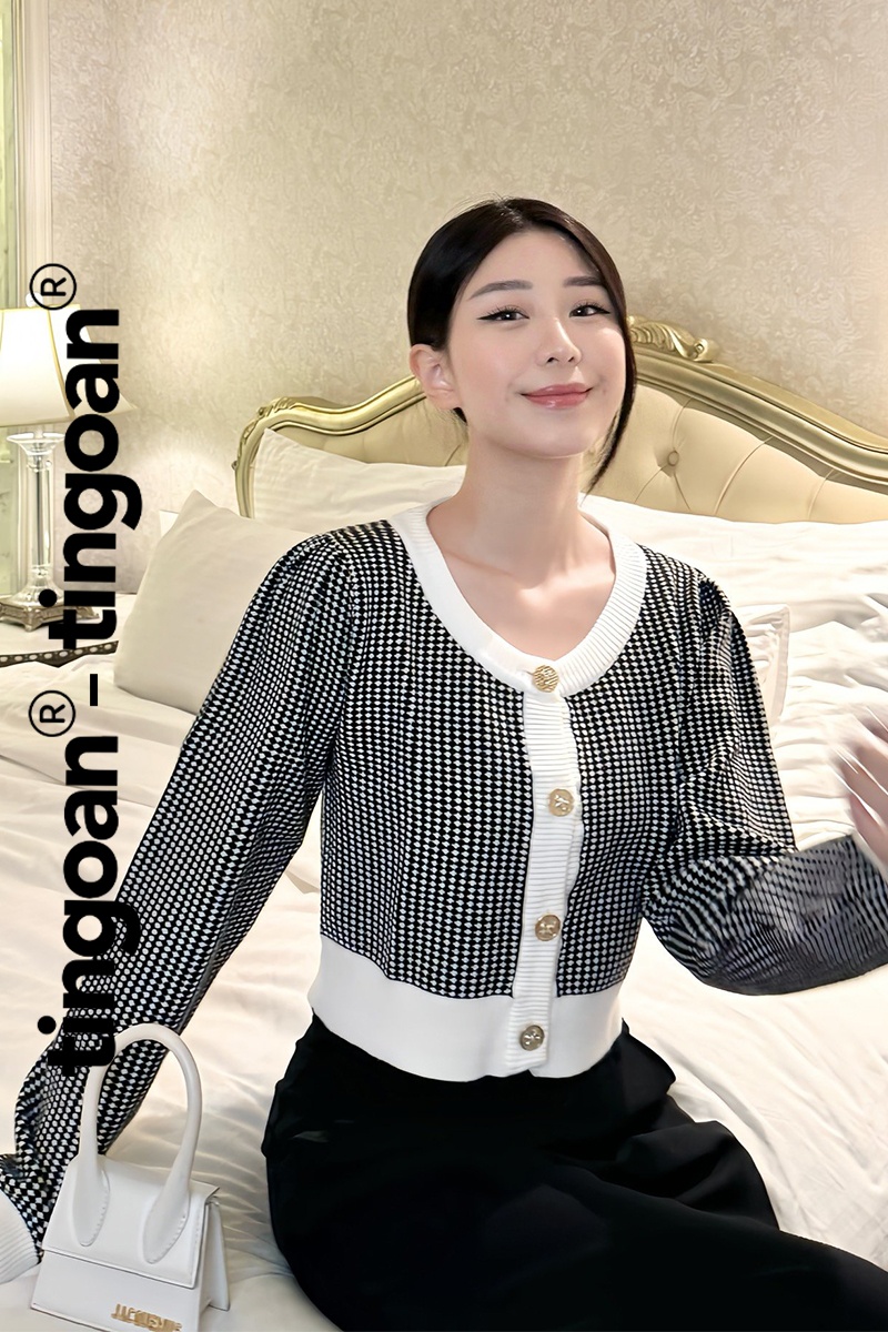 LOULOU CARDIGAN/BL