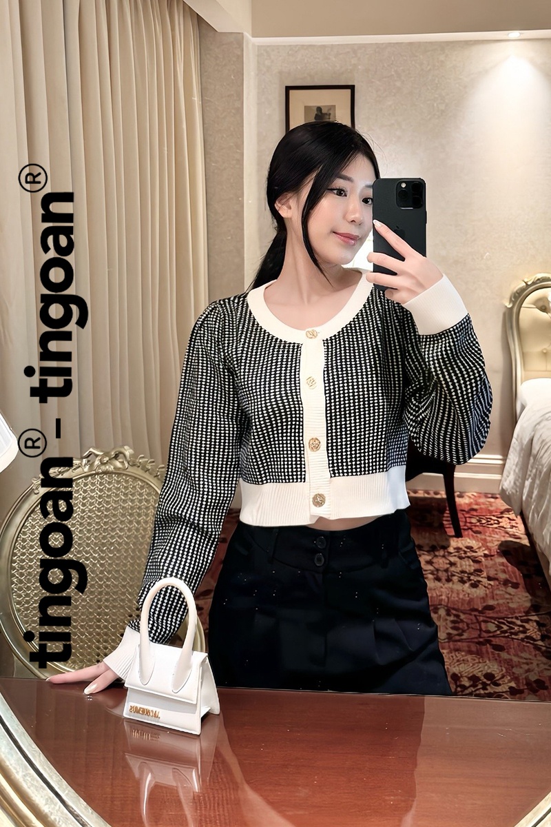 LOULOU CARDIGAN/BL