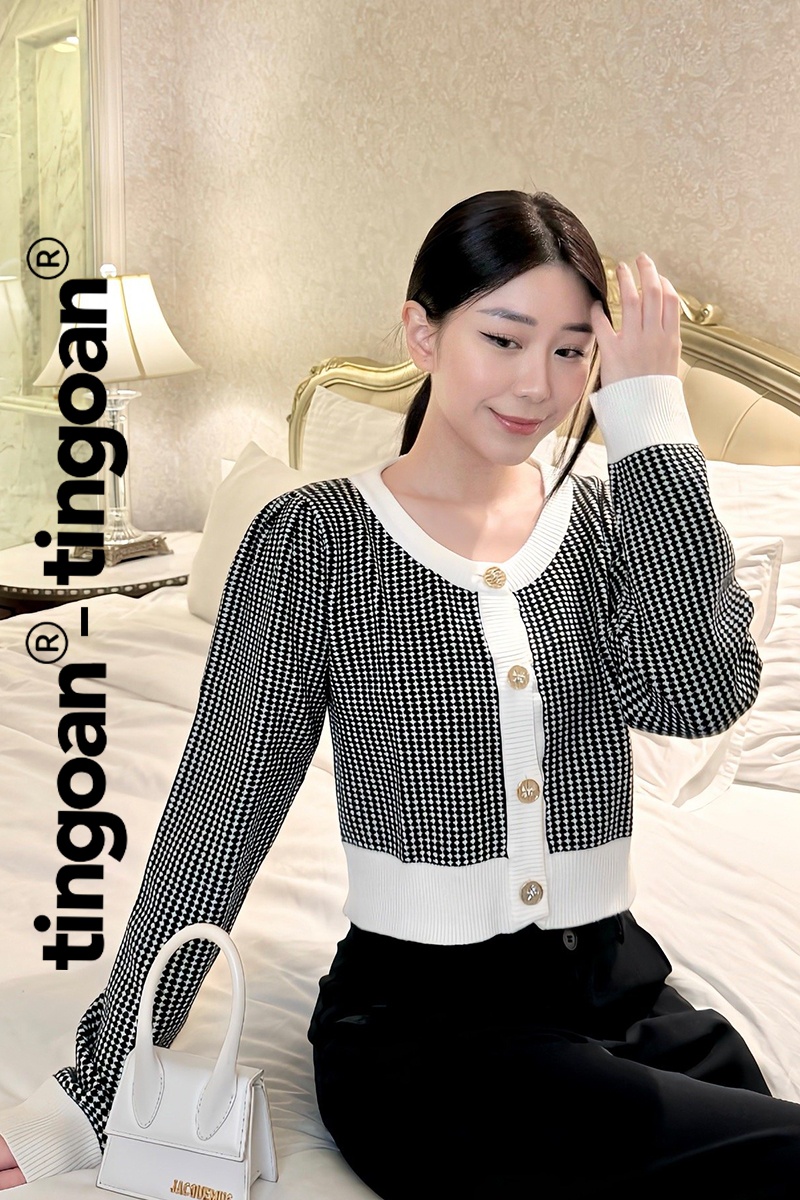 LOULOU CARDIGAN/BL