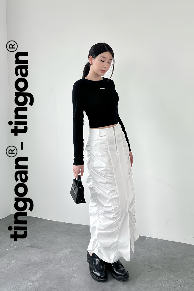AOKI LONG SKIRT/WH