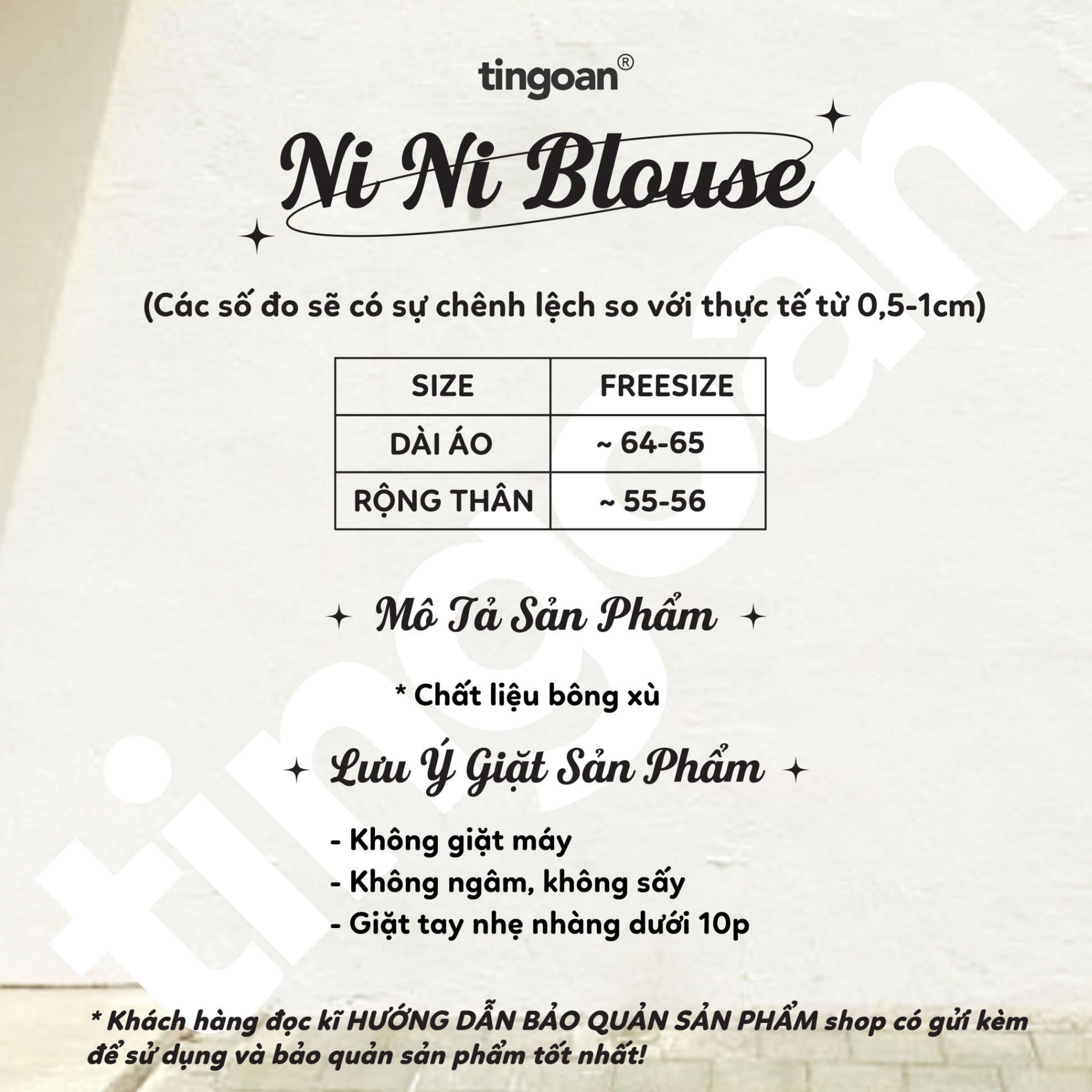 NI NI BLOUSE/BL