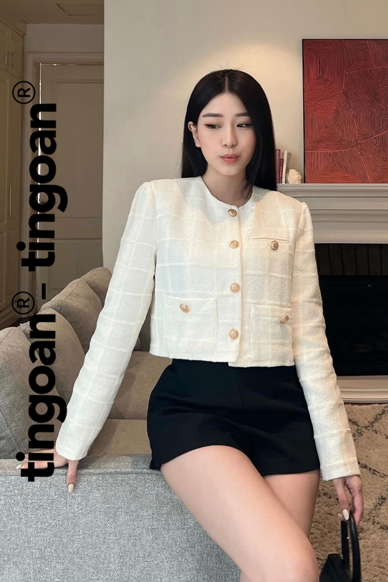 SUGAR CUPCAKE JACKET/WH/FS