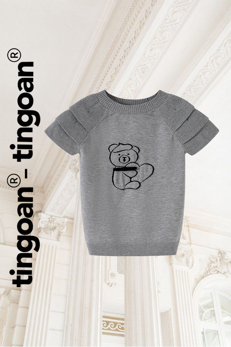 BEAR BABY TOP/GR/FS