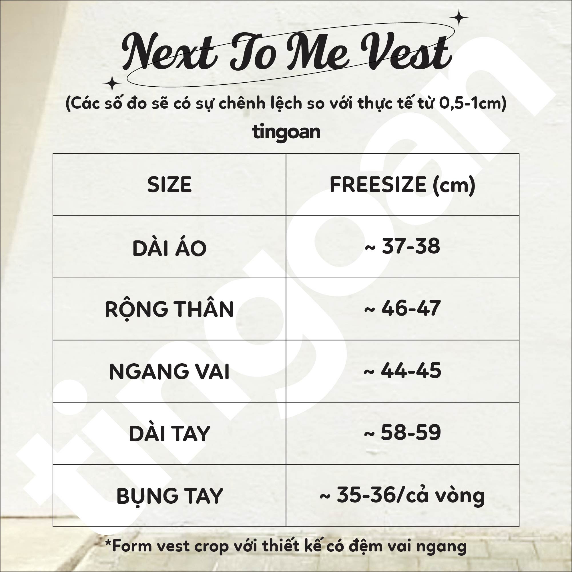 NEXT TO ME VEST/GR/FS