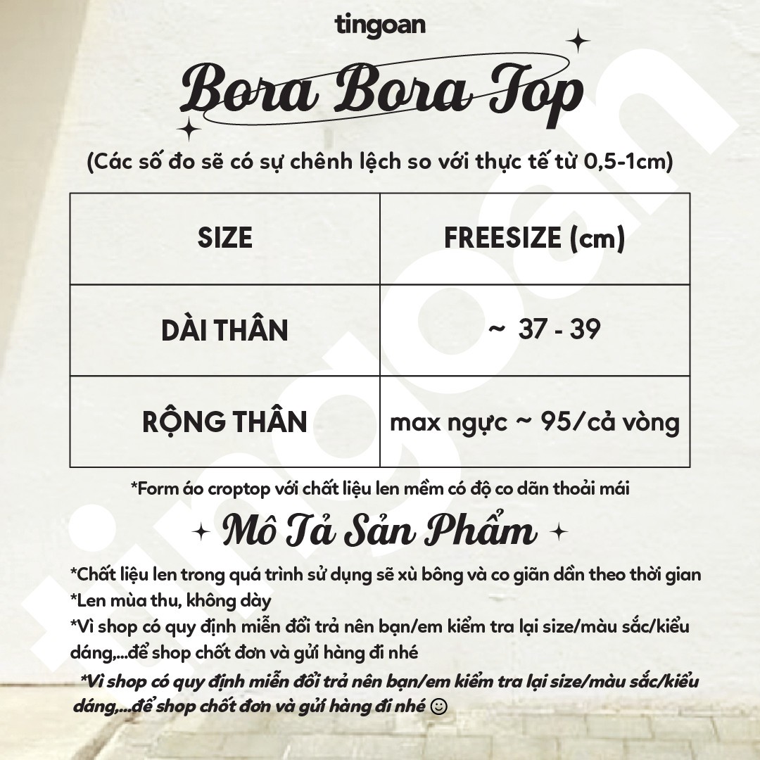 BORA BORA TOP/GR/FS