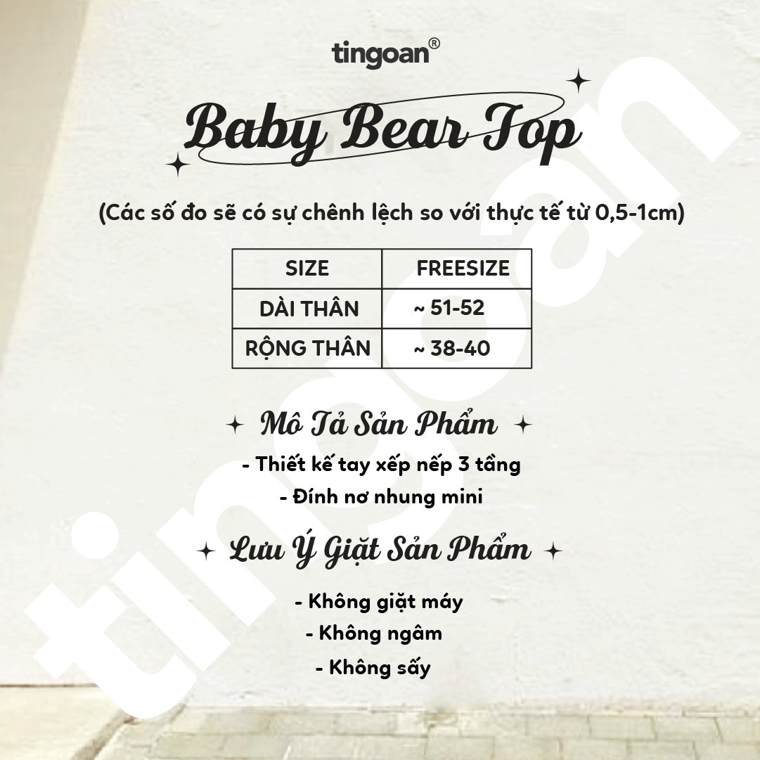 BEAR BABY TOP/GR/FS